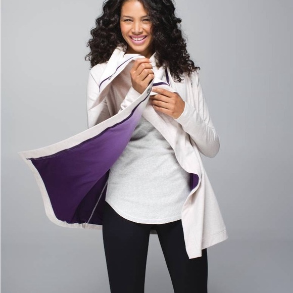 lululemon athletica Jackets & Coats Lululemon Ombr Savanah Wrap Nwt